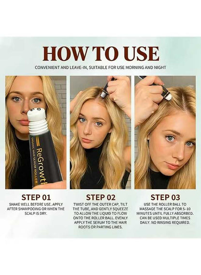 EElhoe Organic Hair Serum Roller
