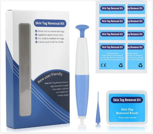 Skin Tag Removal Kit Home Use Mole Wart Remover Micro Band Skin Tag Treatment Tool Easy To Clean Skin Care Tool