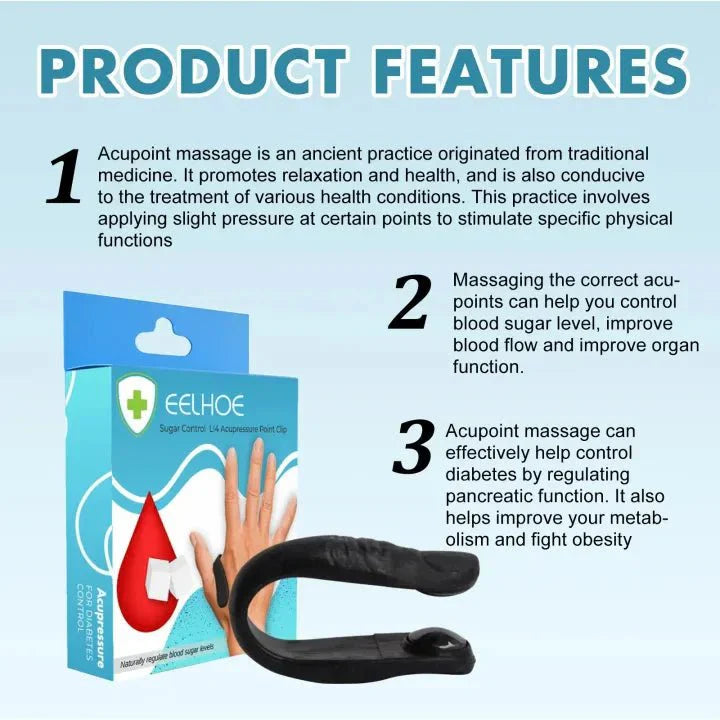 EELHOE - Sugar Control L14 Acupressure Point Clip