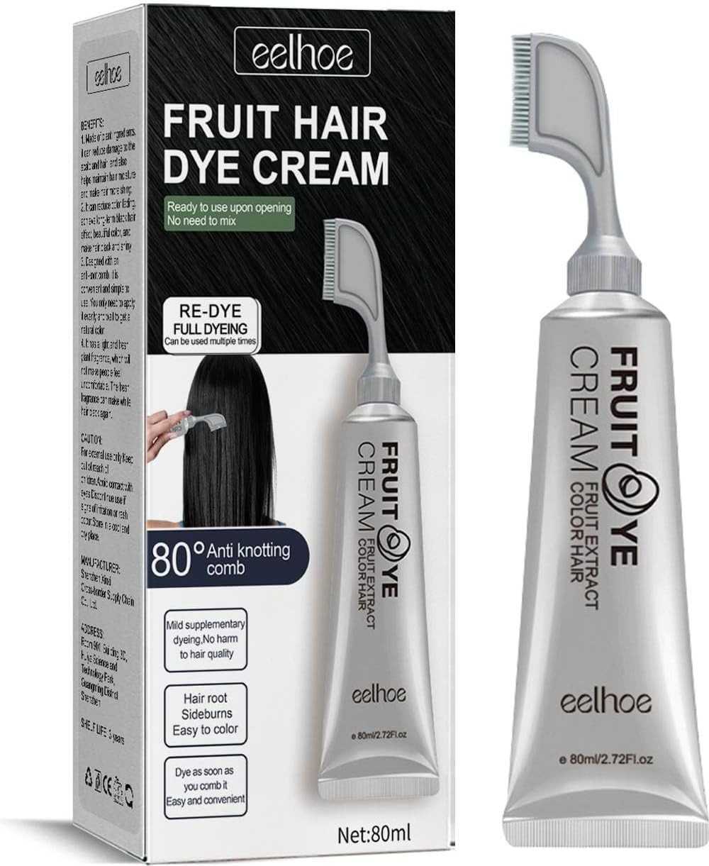 Black Fruit Hair Dye Cream