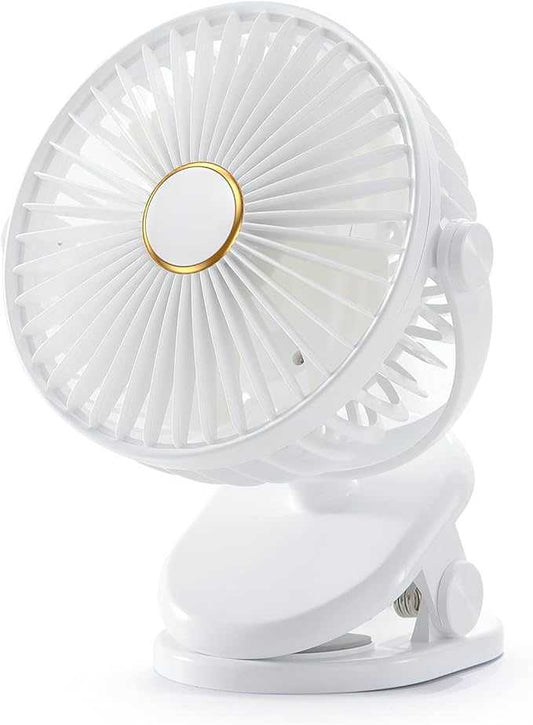 SmartDevil Clip-On Fan – 360° Portable Mini Desk Fan